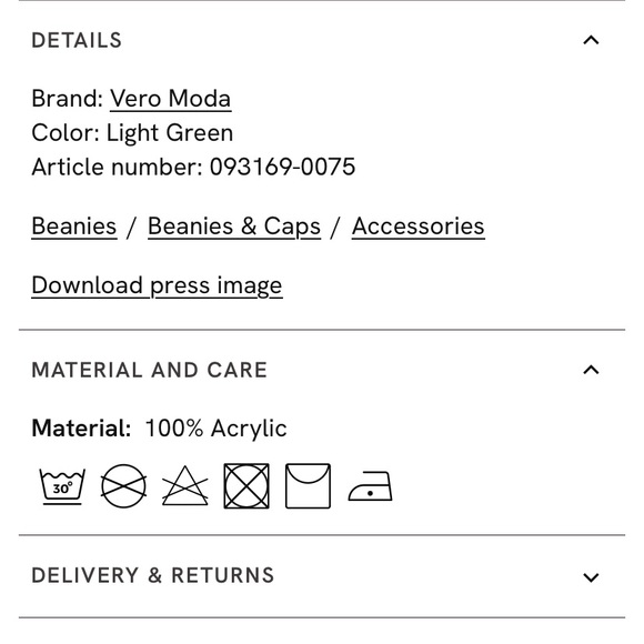 VMNITA Beanie | Vero Moda - Picture 8 of 9